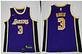 Lakers 3 Anthony Davis Purple Nike Swingman Jersey(1),baseball caps,new era cap wholesale,wholesale hats